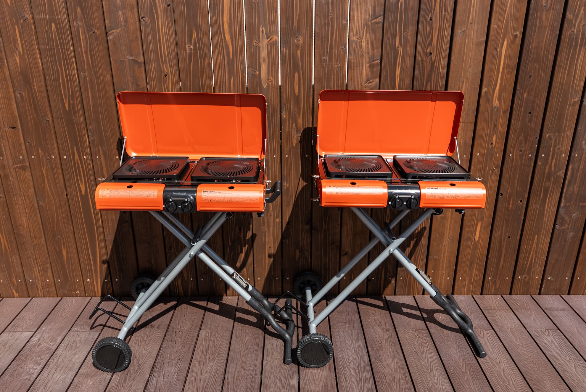 バーベキューグリル展開写真